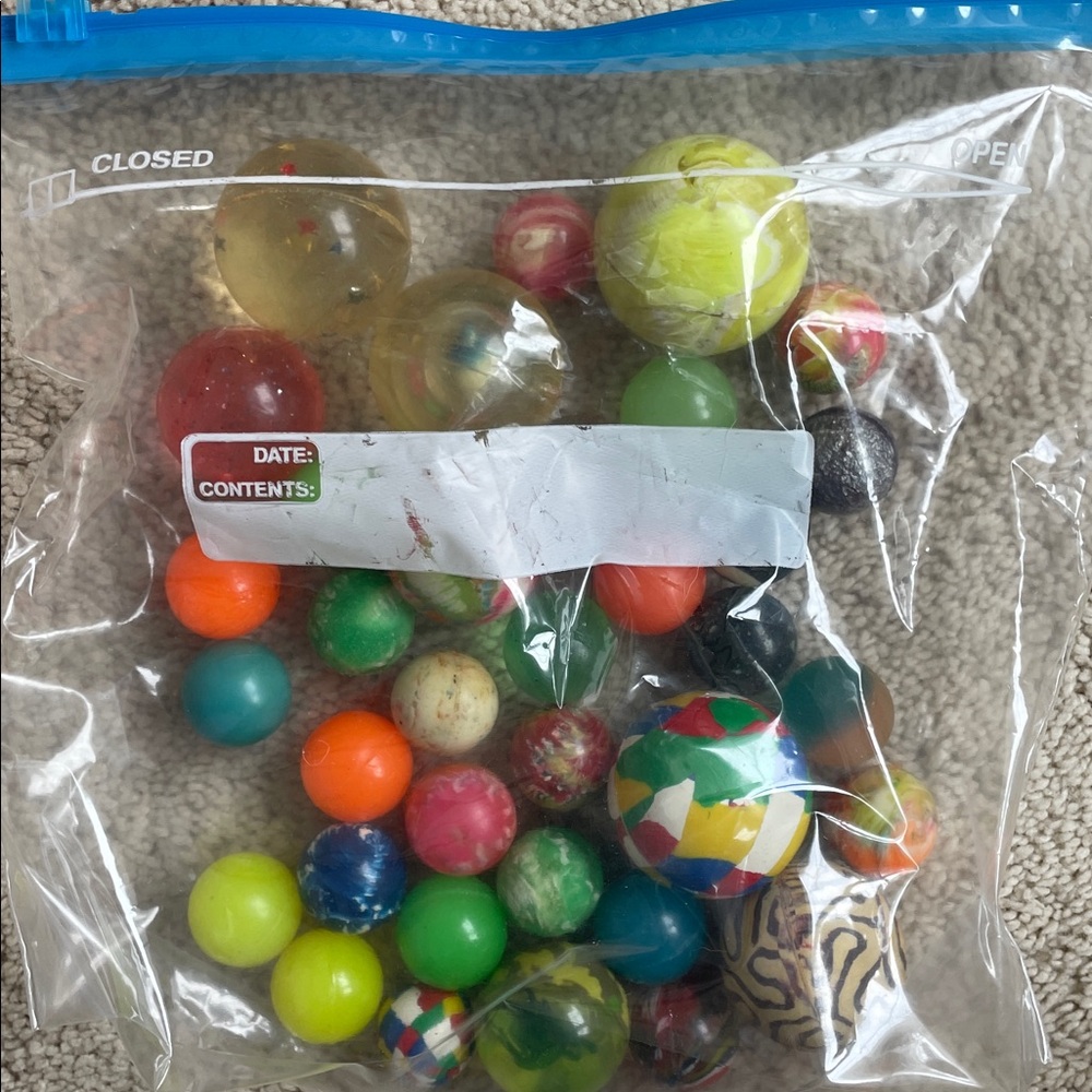 Colorful Bouncy Ball Collection